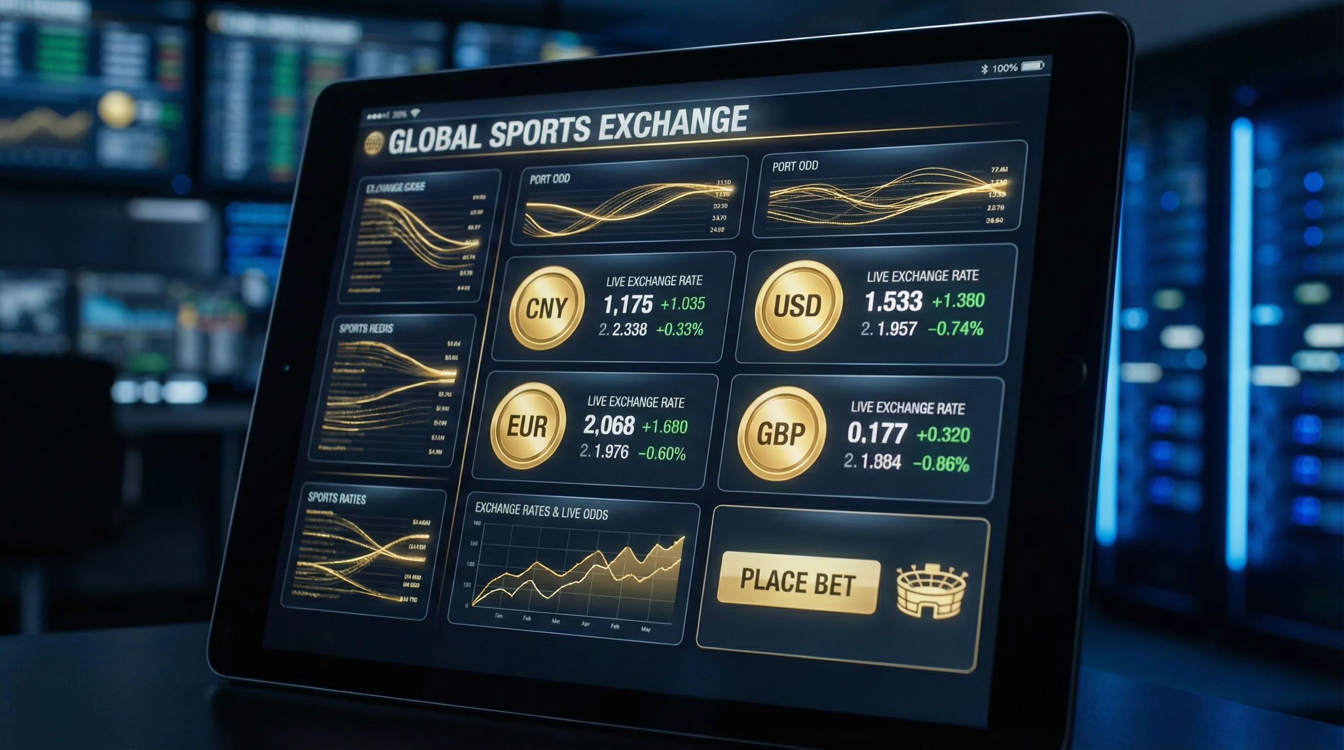 多币种货币转换和国际投注界面